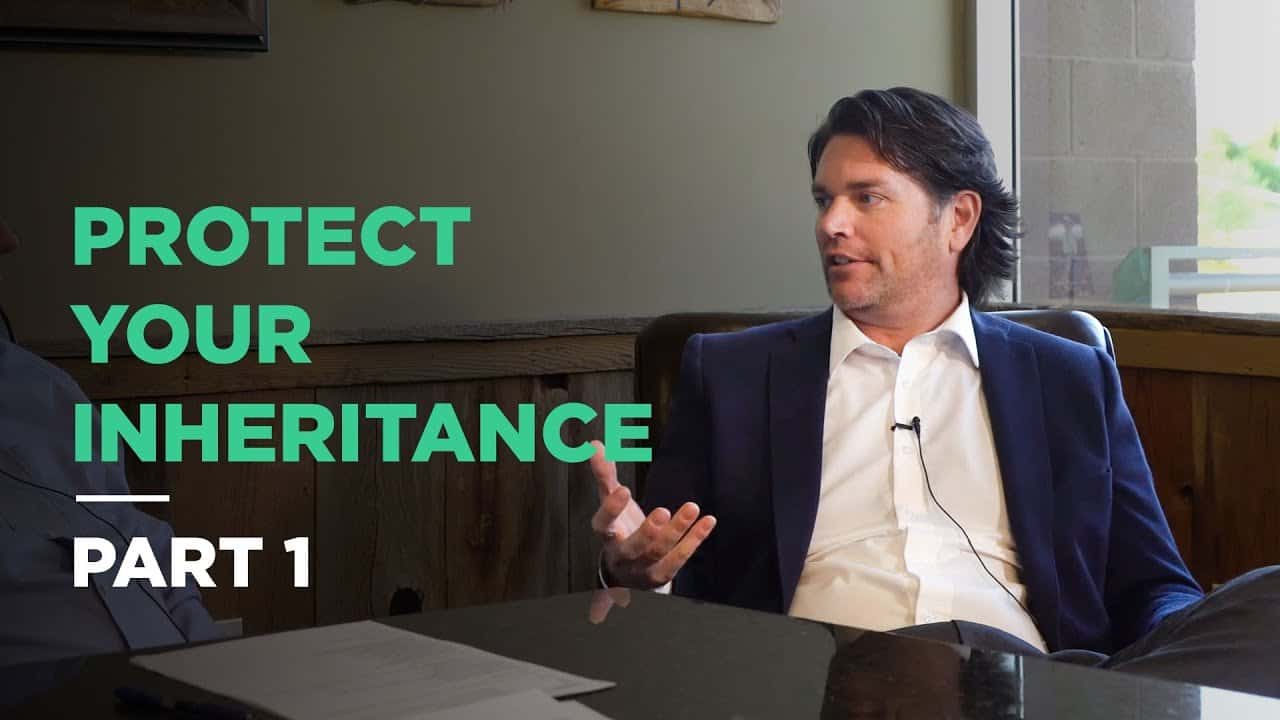 Estate planning attorney discussing inheritance protection strategies.